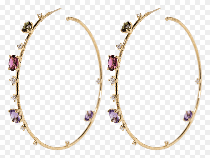 898x658 Rugiada Rainbow Hoop Earrings Earrings, Jewelry, Accessories, Accessory HD PNG Download