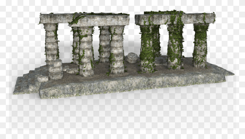 961x514 Ruin Temple Architecture Columnar Mysticism Temple Ancient, Building, Pillar, Column HD PNG Download