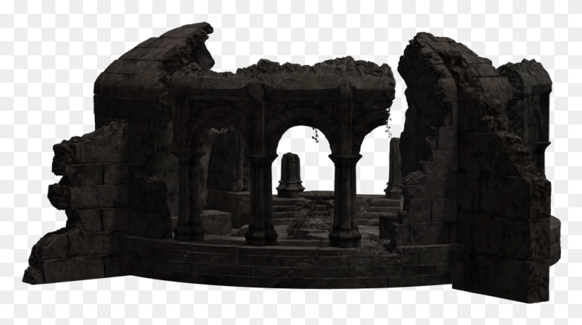 984x518 Ruins, Building, Architecture, Pillar HD PNG Download