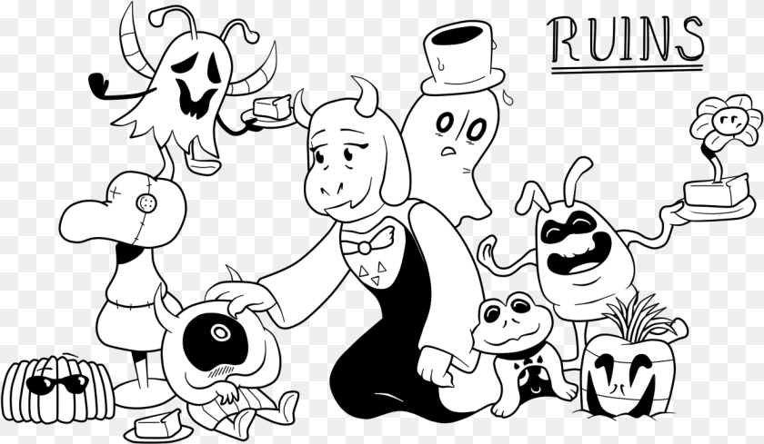 Ruins Cartoon, Stencil, Baby, Person, Face Transparent PNG