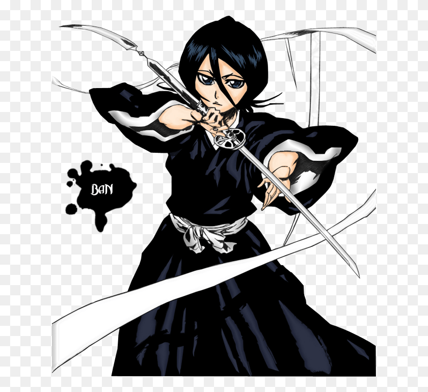 636x710 Rukia Images Rukia Wallpaper And Background Photos, Person, Human, Samurai HD PNG Download