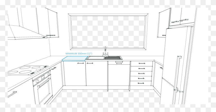 1916x928 Rule 10 At Least 300 Mm Of Counter Space Should Be Sink, Double Sink, Home Decor, Sink Faucet HD PNG Download