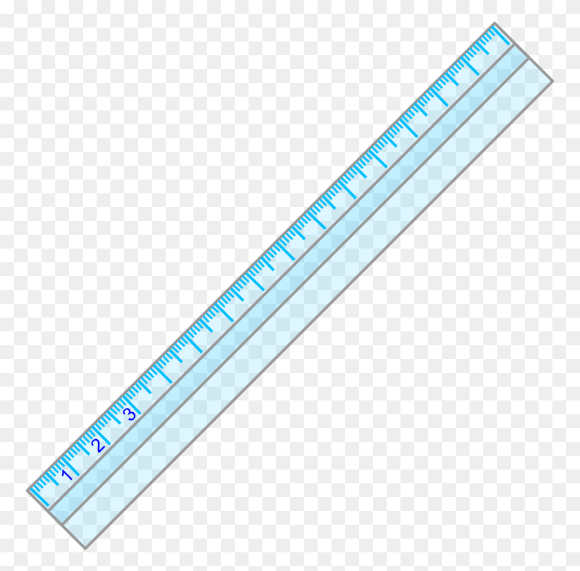 767x767 Ruler Or Scale Parallel, Pencil, Crayon HD PNG Download