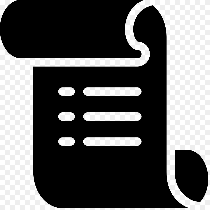 Rules Filled Icon, Gray Sticker PNG