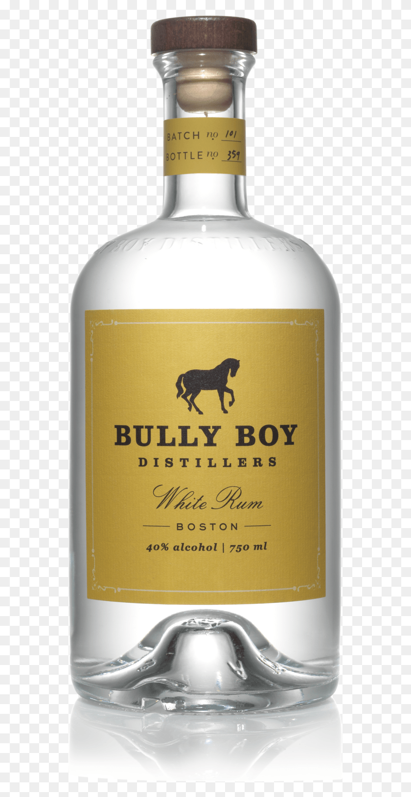 565x1570 Rum Bottle Bully Boy New Gin, Alcohol, Beverage, Drink HD PNG Download