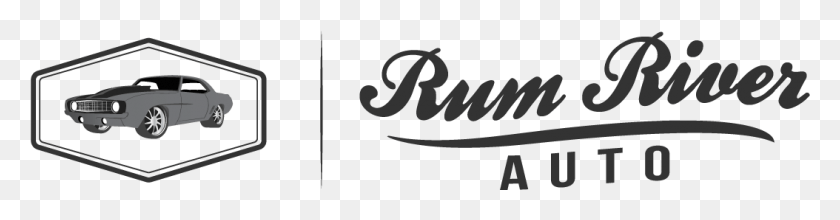 1054x217 Rum River Auto Sales Calligraphy, Text, Handwriting, Label HD PNG Download