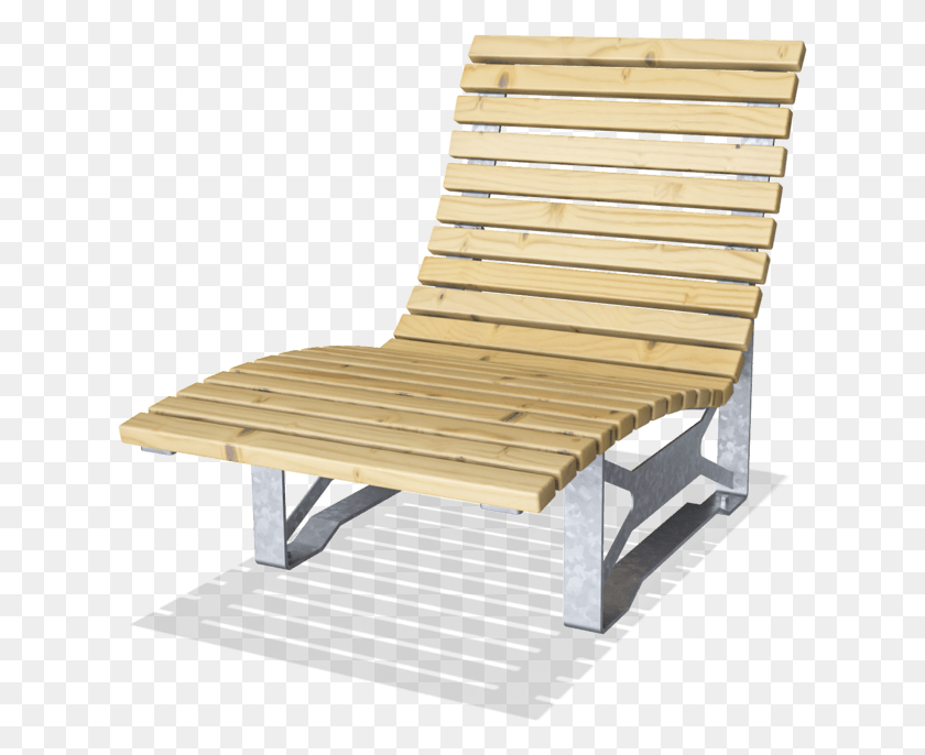 627x626 Rumba Suncouch W90cm Sunlounger, Chair, Furniture, Bench HD PNG Download