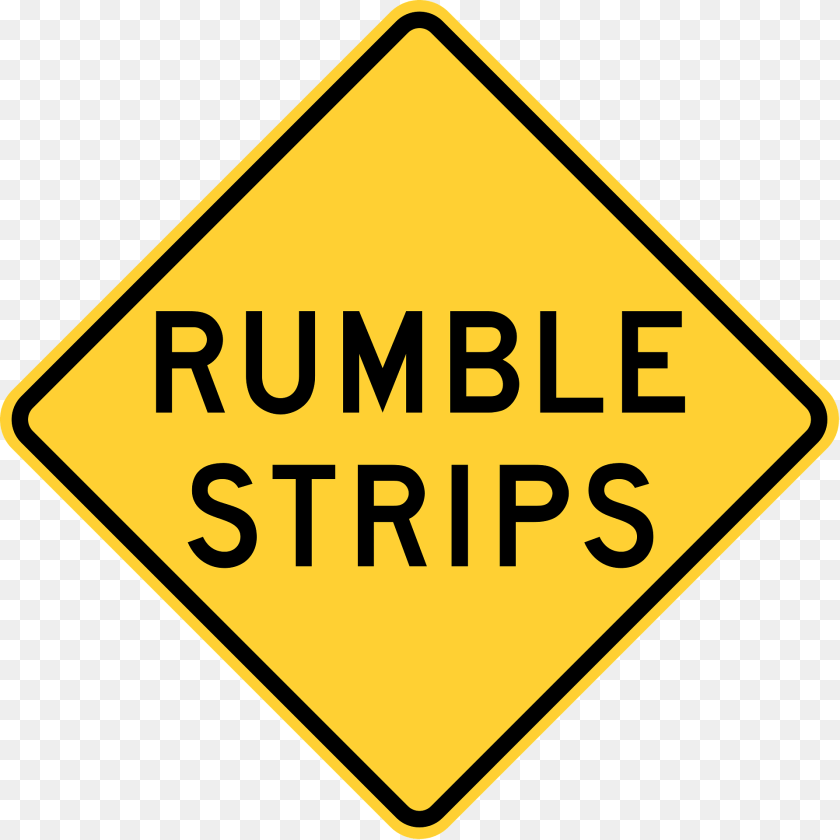 1920x1920 Rumble Strips New York State Road Sign, Sign, Symbol Clipart PNG