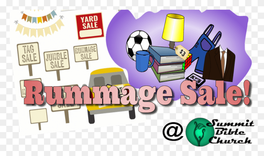 944x528 Rummage Sale Yard Sale Clip Art Free, Table Lamp, Lamp, Furniture HD PNG Download