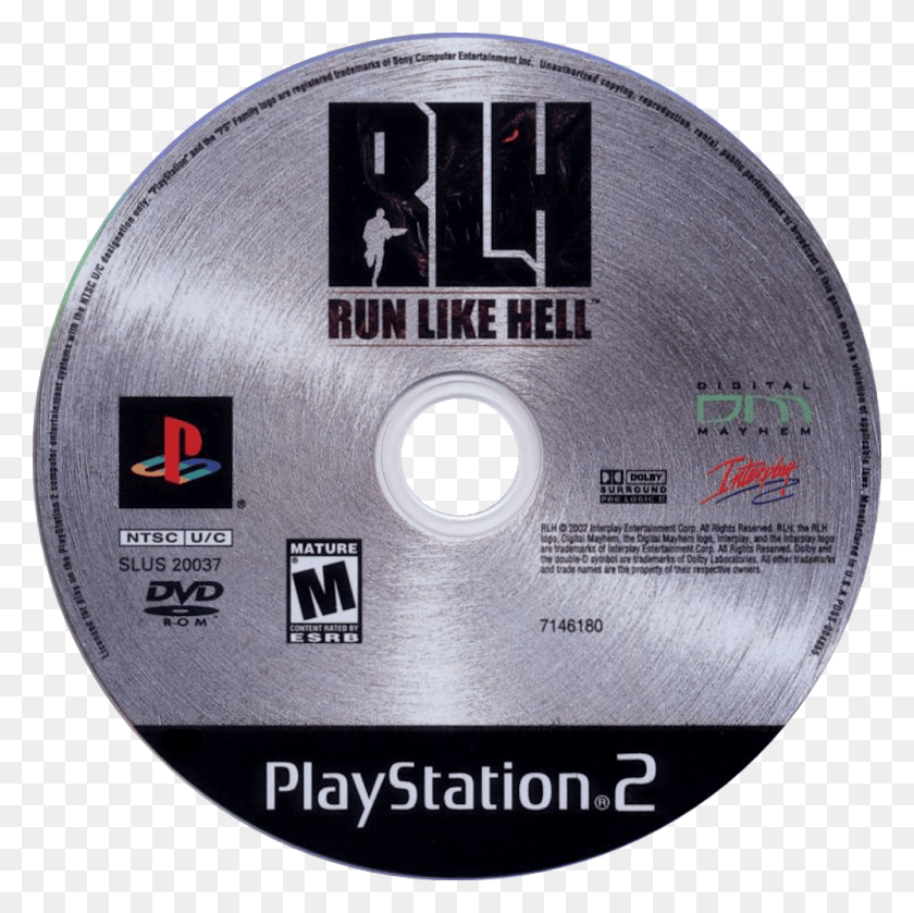 1000x1000 Run Like Hell Ratchet And Clank Ps2 Disc, Disk, Dvd HD PNG Download