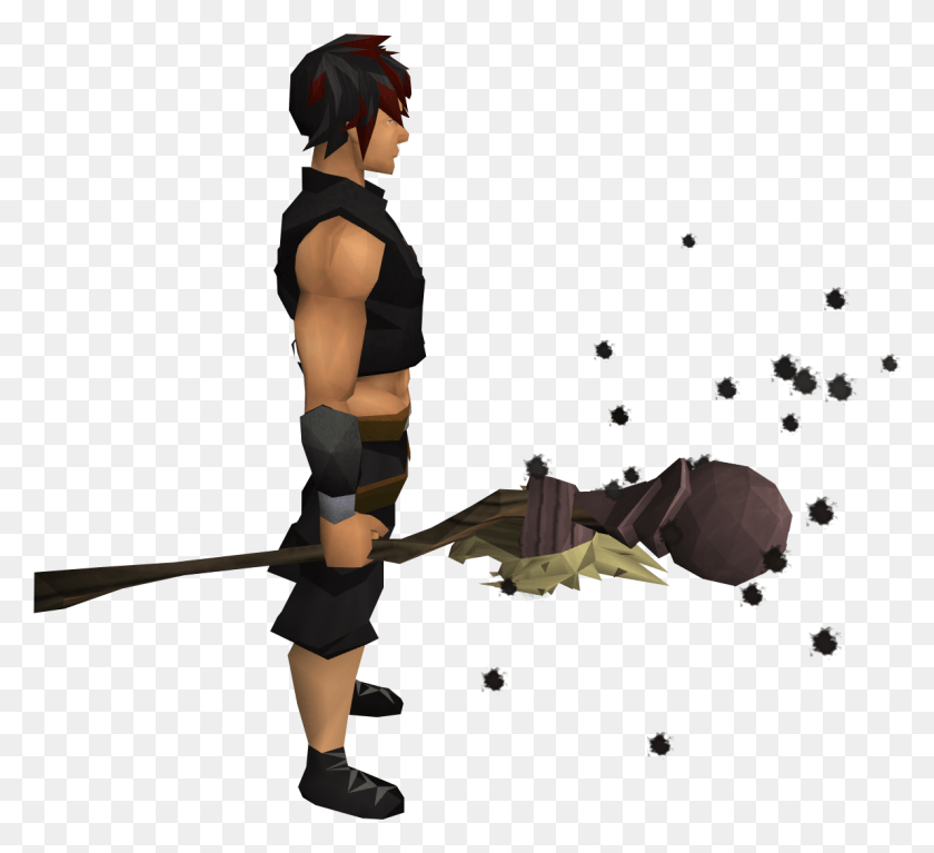 1191x1081 Runescape, Person, Human, Weapon HD PNG Download