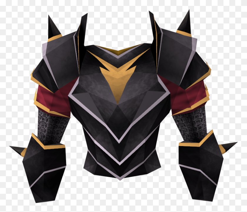 797x677 Runescape Black Trimmed Armor, Clothing, Apparel, Cape HD PNG Download