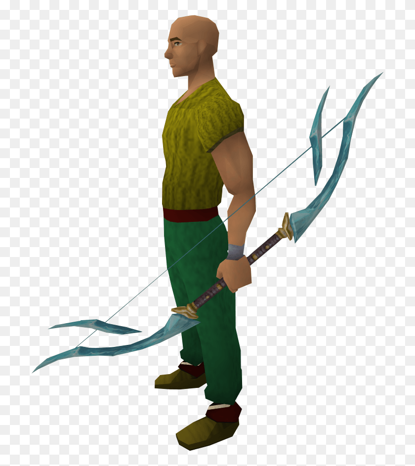 714x883 Runescape Crystal Bow, Archer, Archery, Sport HD PNG Download