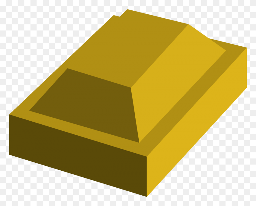 1200x948 Золотой Слиток Runescape, Коробка, Мебель, Золото Png Скачать