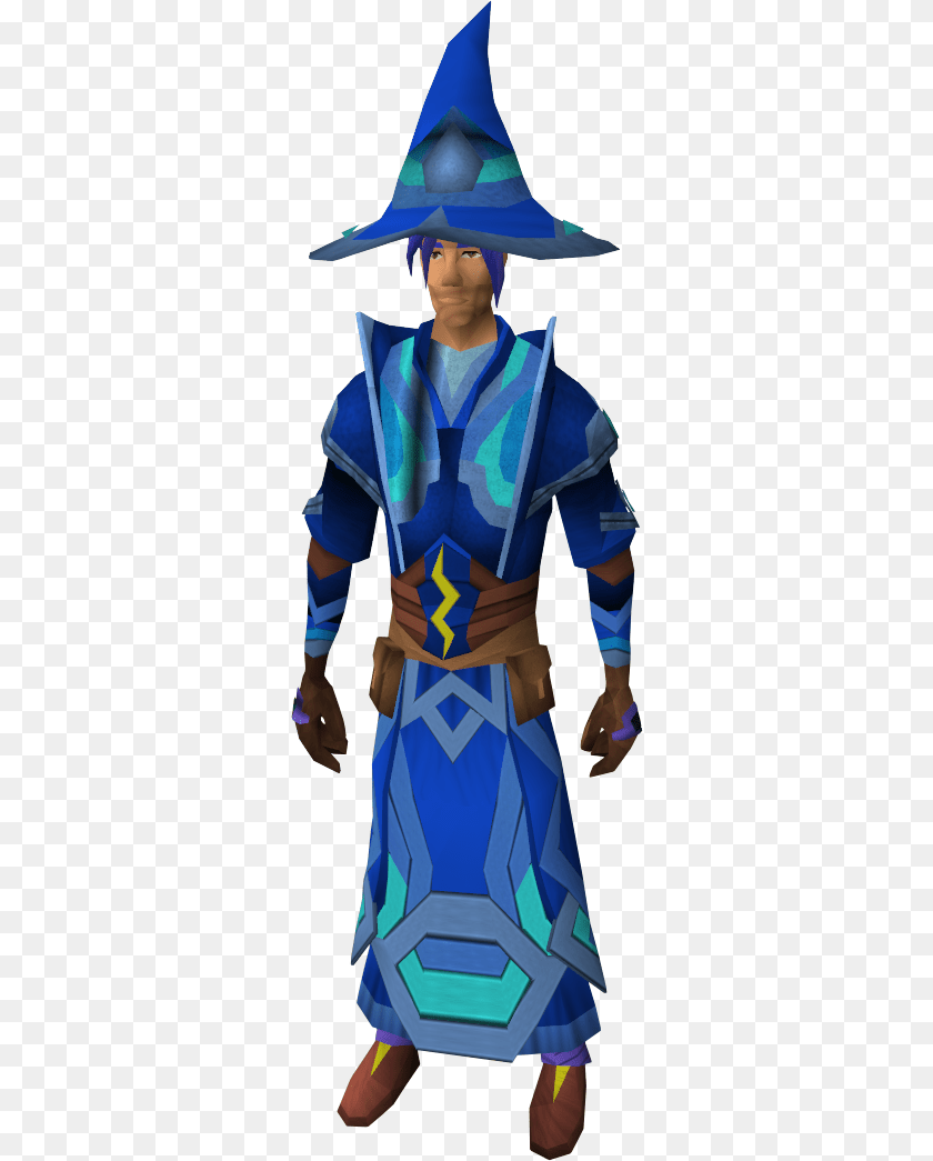 317x1045 Runescape Infinity Robes, People, Person, Adult, Female Transparent PNG