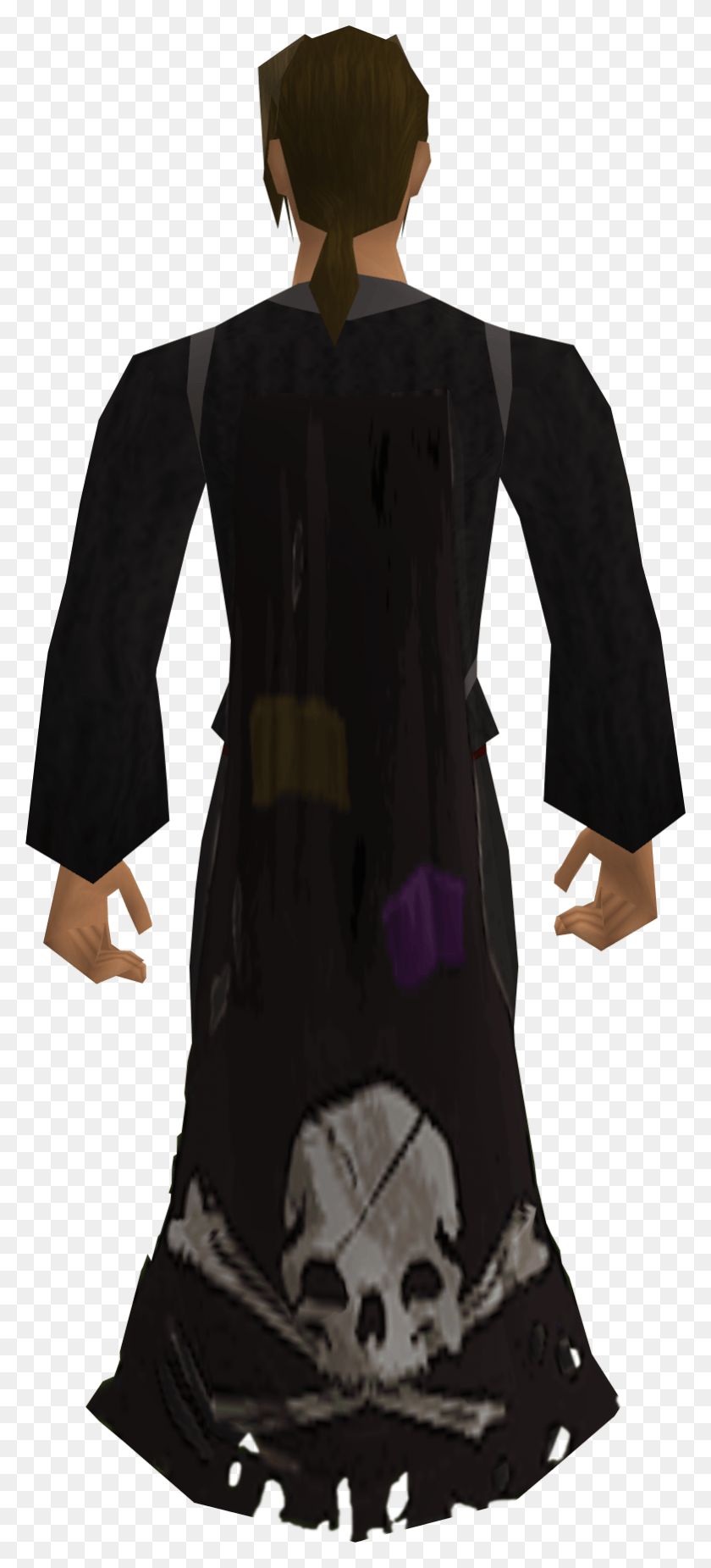 781x1794 Runescape Jolly Roger Cape, Clothing, Apparel, Overcoat HD PNG Download