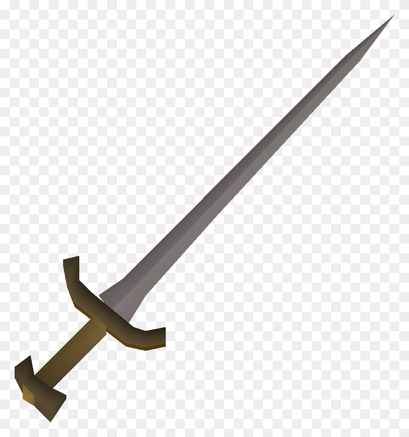 799x858 Runescape Sword Icon, Blade, Weapon, Weaponry HD PNG Download