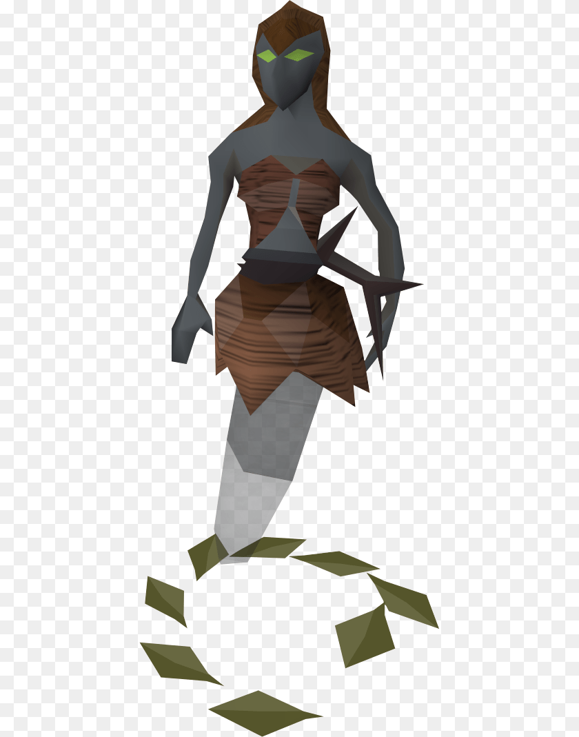 436x1069 Runescape Tree Spirit, Back, Body Part, Person, Adult Sticker PNG