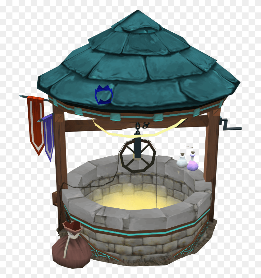 721x834 Runescape Well Of Goodwill, Gazebo, Building, Architecture HD PNG Download
