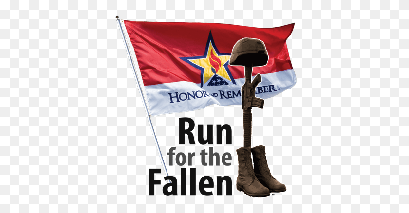 380x378 Runforthefallen Whrflagpng3 Run For The Fallen, Flag, Symbol, American Flag HD PNG Download