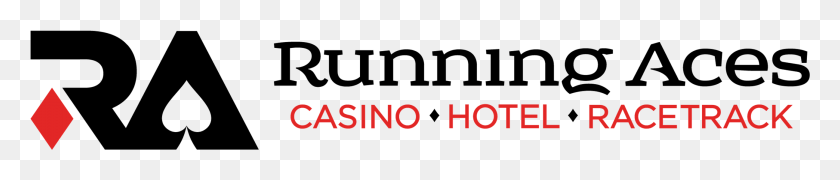 2593x400 Running Aces Casino Hotel Amp Racetrack Running Aces Casino Amp Racetrack, Alphabet, Text, Word HD PNG Download