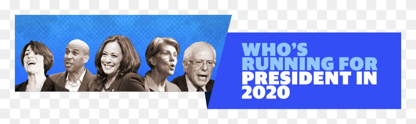 2478x609 Running For President In Senior Citizen, Head, Person, Face HD PNG Download