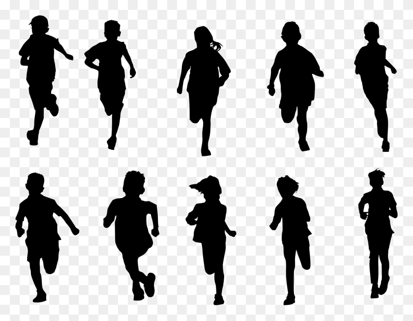 1769x1345 Running Image Silhouette, Person, Human HD PNG Download
