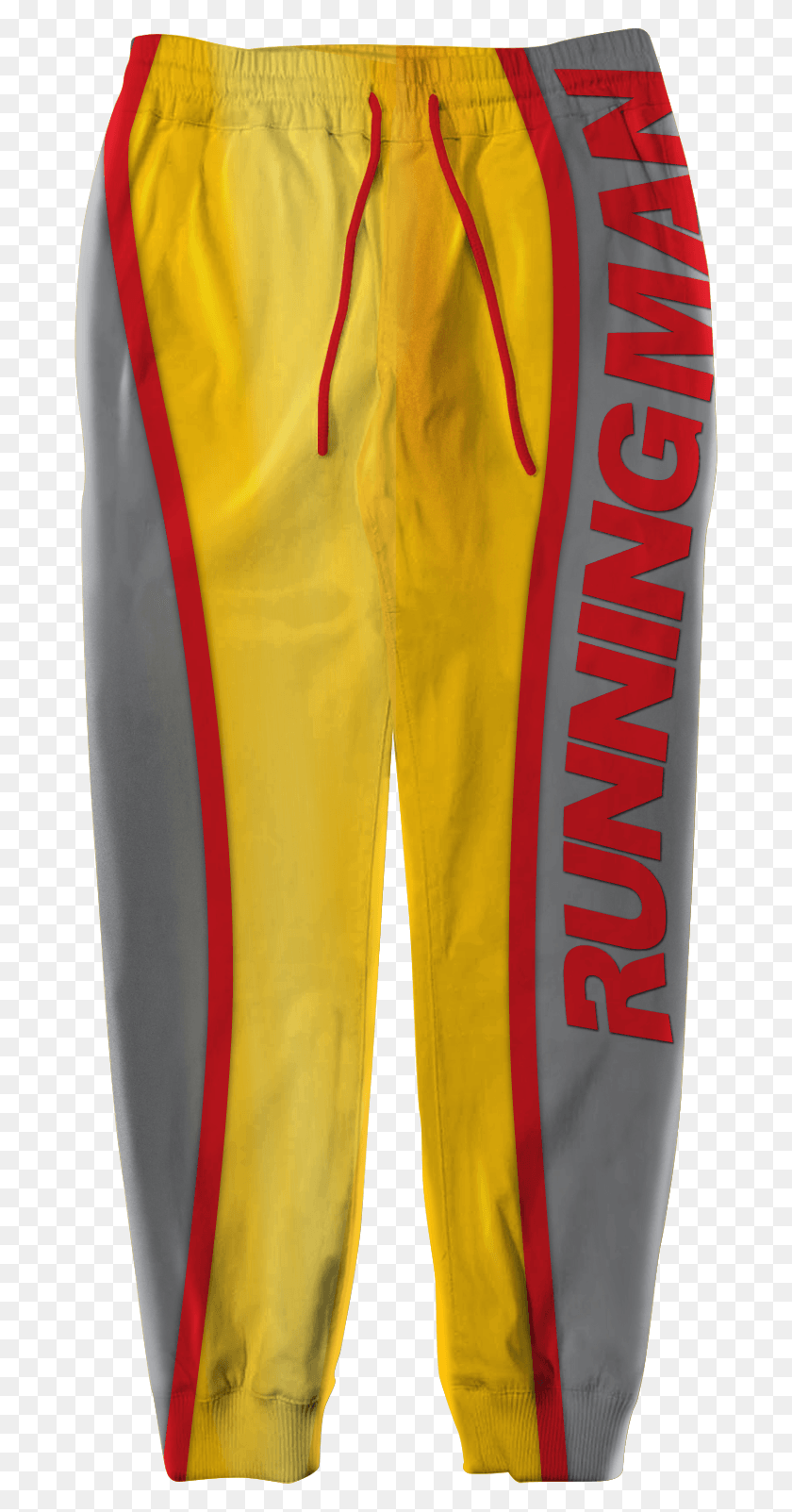 682x1543 Running Man Costume Pants Ben Richards Running Man Suit, Clothing, Apparel, Text HD PNG Download