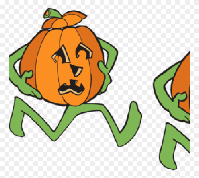 769x690 Running Pumpkin Clipart, Halloween, Plant, Elf HD PNG Download