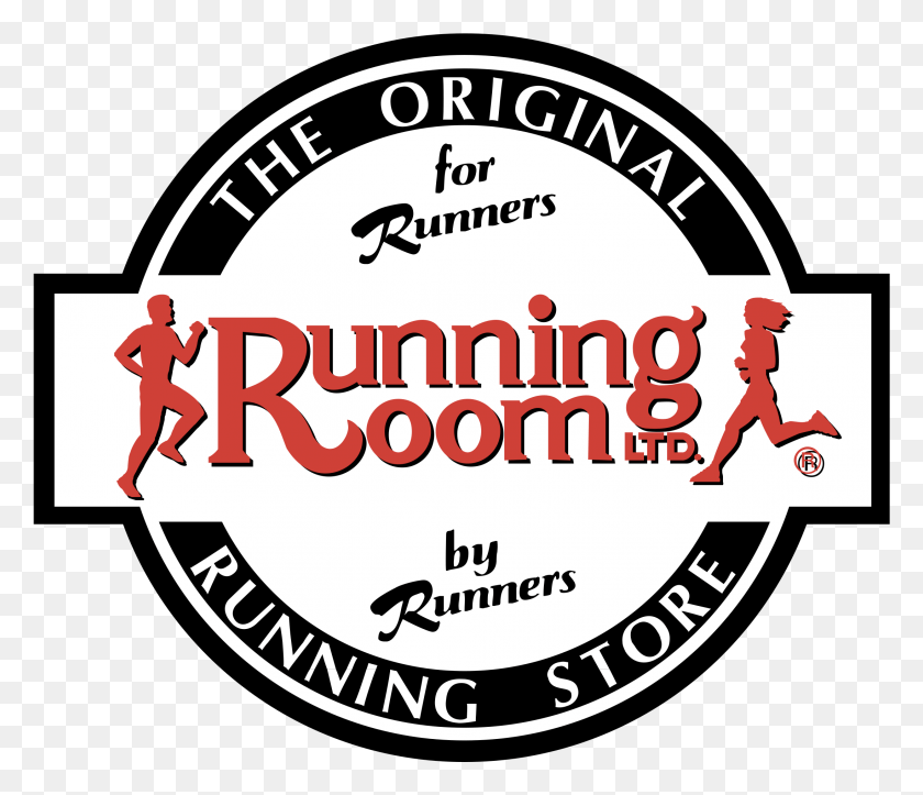 2191x1863 Running Room Logo Transparent Running Room, Label, Text, Sticker Descargar Hd Png