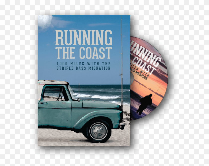 589x609 Running The Coast Dvd Promo Running The Coast, Advertisement, Truck, Vehicle HD PNG Download
