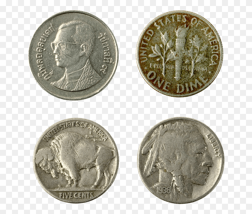 662x654 Rupee Dime Cent Currency Coin Cash Money Finances All World Currency Coins, Nickel, Person, Human HD PNG Download