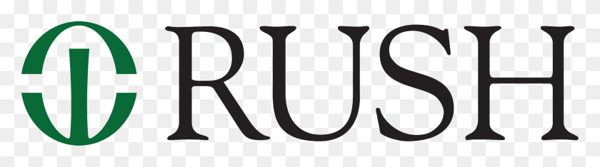 1880x422 Rush Logo Rush Hospital Chicago Logo, Text, Symbol, Alphabet HD PNG Download
