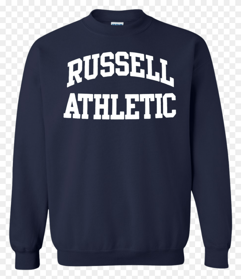 979x1144 Russell Athletic Sweatshirt Shirt, Clothing, Apparel, Sweater HD PNG Download