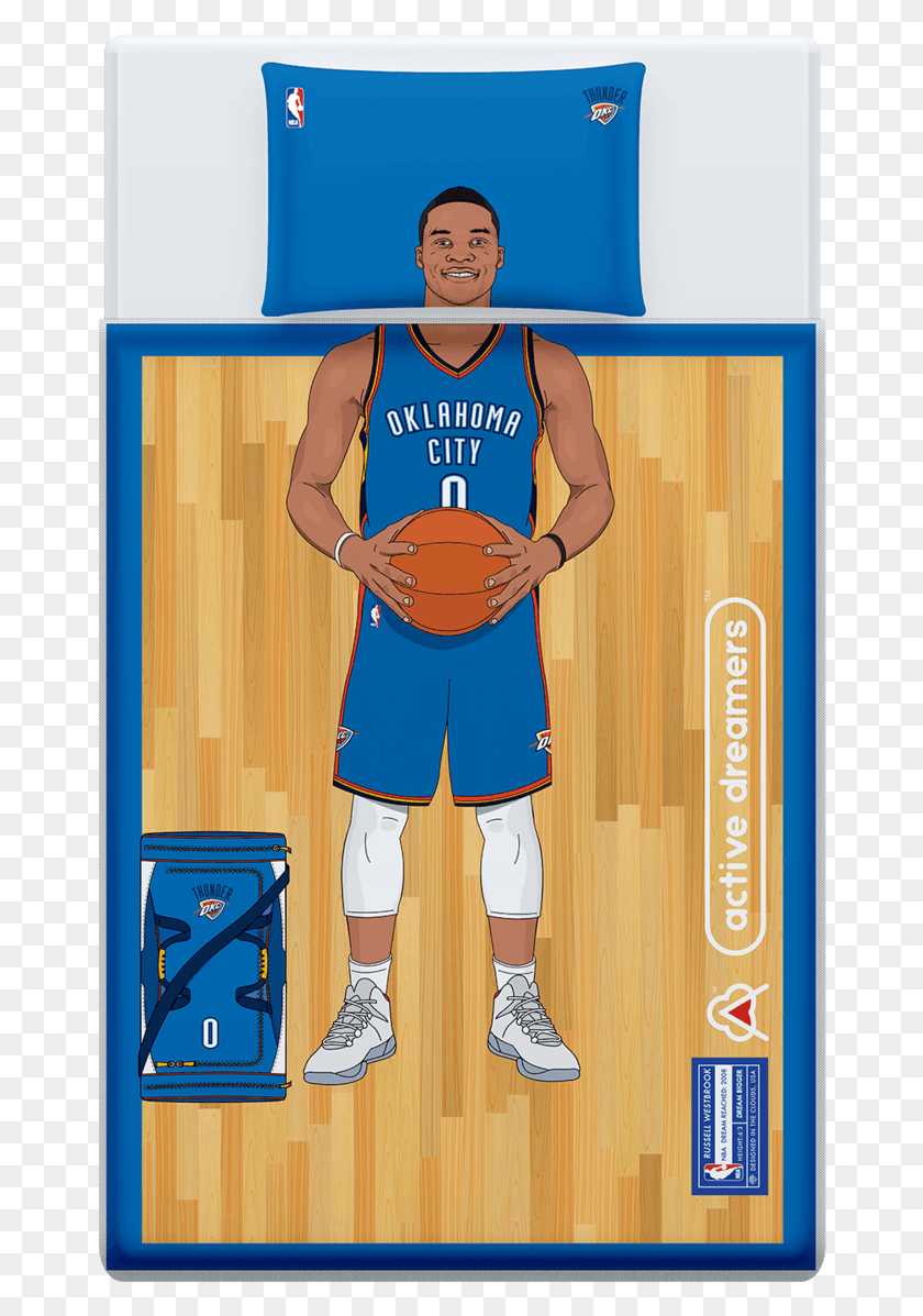 664x1137 Russell Westbrook Bed Set, Person, Human, People HD PNG Download