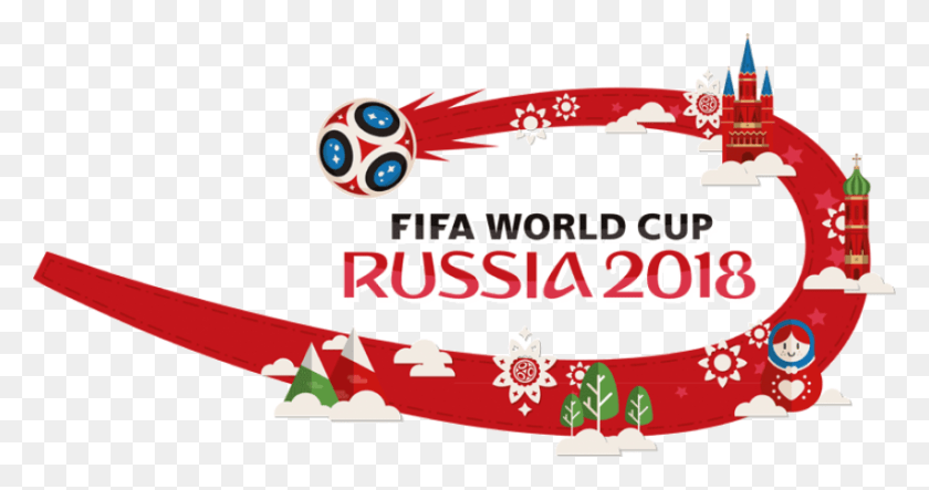 850x418 Russia 2018 Fifa World Cup 2018, Leisure Activities, Graphics HD PNG Download