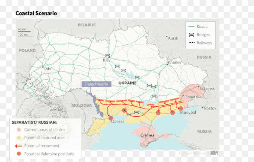 Russia Ukraine Invasion Scenario, Chart, Map, Plot, Atlas Transparent PNG