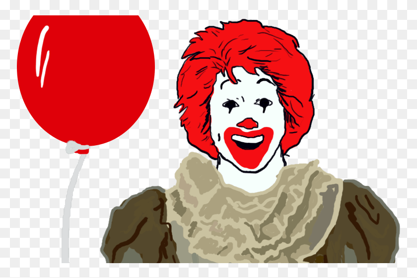 773x501 Russian Burger King Accuses The Movie 39it39 Of Being Ronald Mcdonald, Performer, Person, Human HD PNG Download