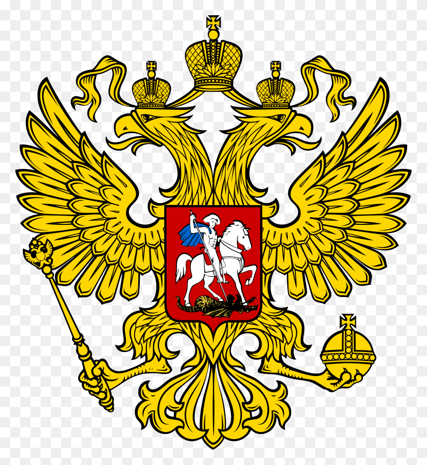 3670x4020 Russian Federation Emblem, Symbol, Logo, Trademark HD PNG Download