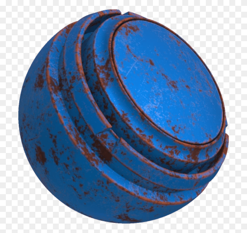 719x732 Rust Chipped Paint Sphere, Astronomy, Outer Space, Space Descargar Hd Png