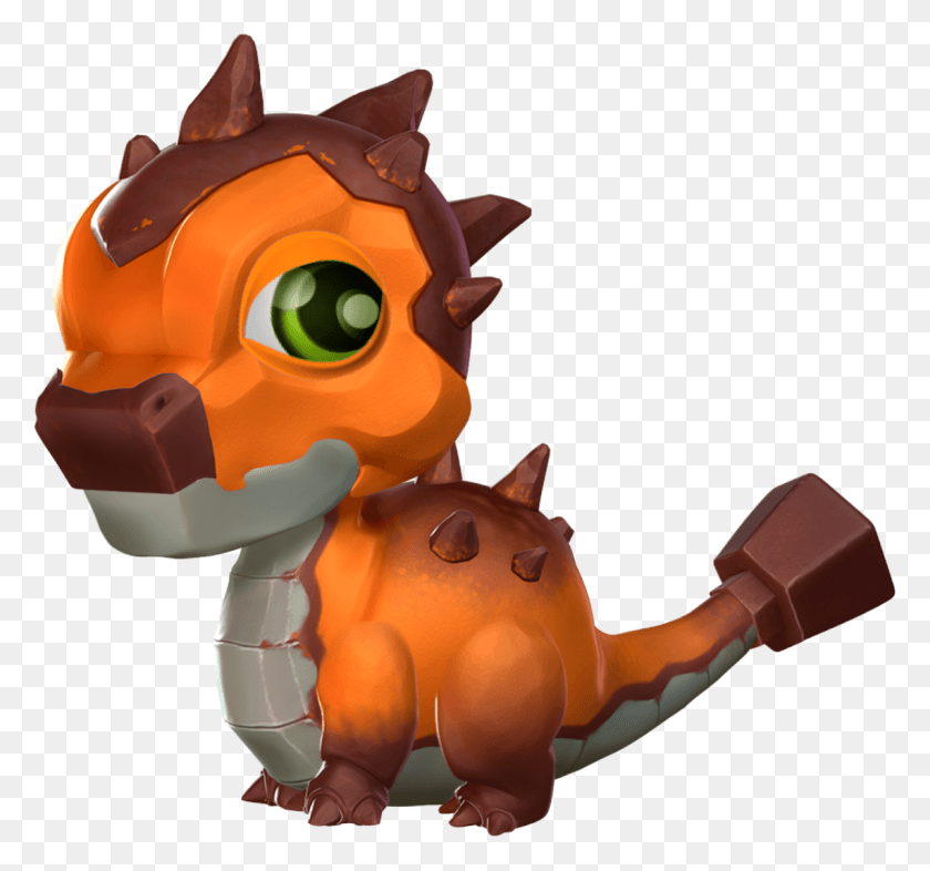 1142x1064 Rust Dragon Baby Dragon Ml Rust Dragon, Juguete, Animal, Inflable Hd Png