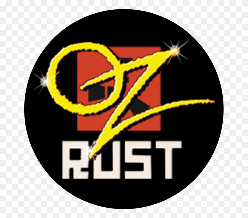 676x676 Rust Steam Logo, Text, Symbol, Trademark HD PNG Download