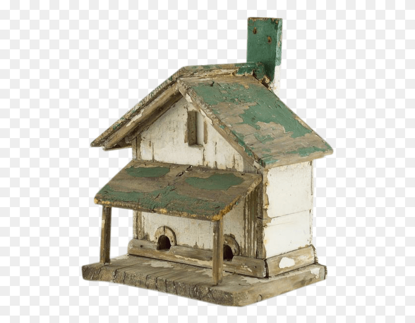 517x595 Rustic Painted Bird House House, Bird Feeder, Wood, Plywood HD PNG Download