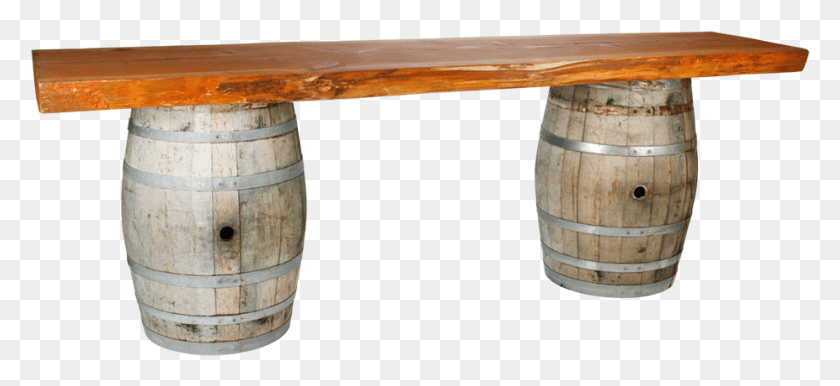 926x388 Rustic Redwood Bar Table Coffee Table, Furniture, Barrel, Keg Descargar Hd Png