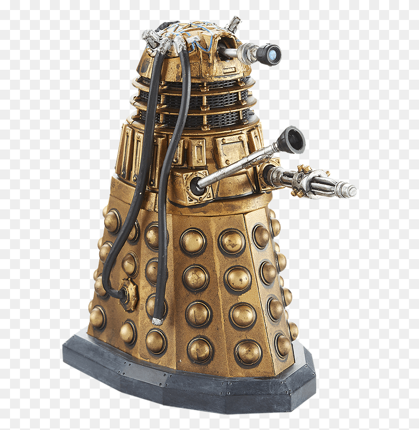 593x803 Rusty The Dalek From Into The Dalek Transparent Uk Toys From 1960s To 1970s Free Downloads, Bronze, Treasure, Brass Section HD PNG Download