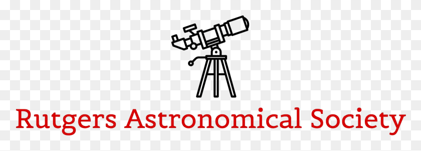 1521x471 Rutgers Astronomical Society Video Camera, Text, Logo, Symbol HD PNG Download