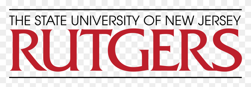 2131x639 Descargar Png / Logotipo De La Universidad De Rutgers Png
