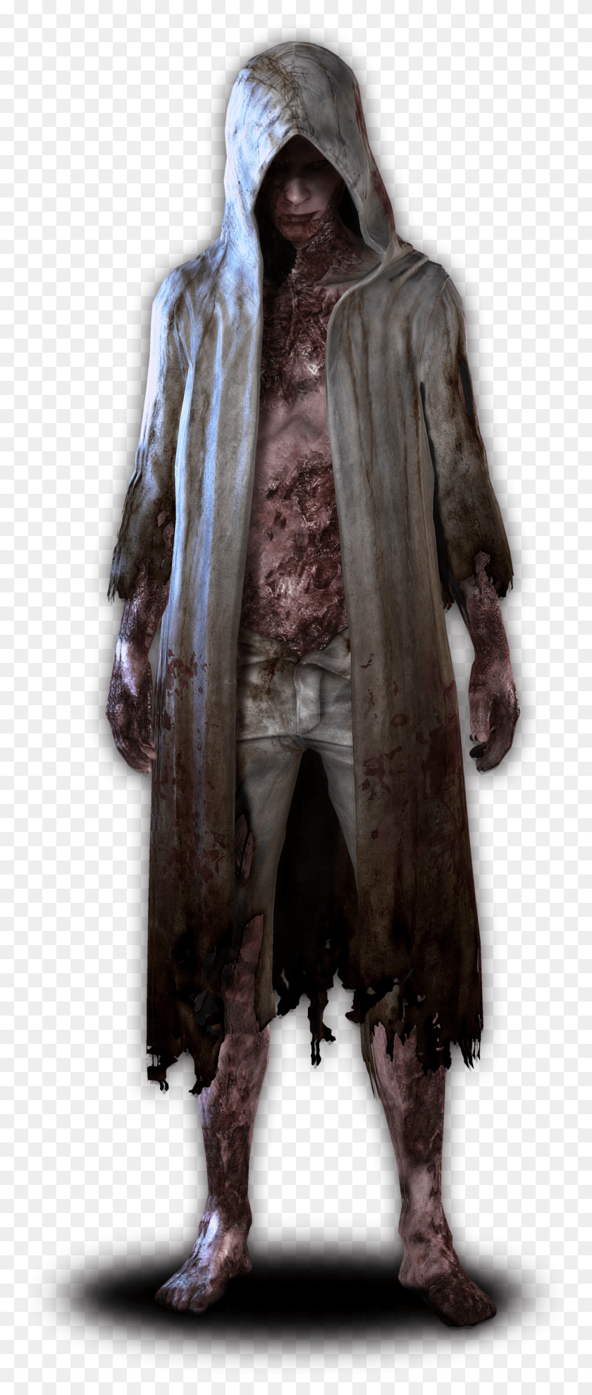 1152x2834 Ruvick The Evil Within Horror Games Zombies Survival Ruvik Полное Тело, Одежда, Одежда, Плащ Hd Png Скачать