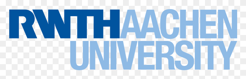781x212 Rwth Rwth Aachen University Logo, Word, Text, Alphabet HD PNG Download