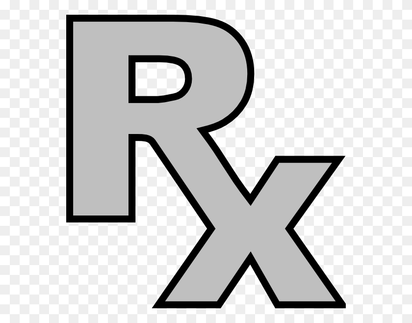 570x598 Rx Caduceus As A Symbol Of Medicine, Alphabet, Text, Ampersand HD PNG Download